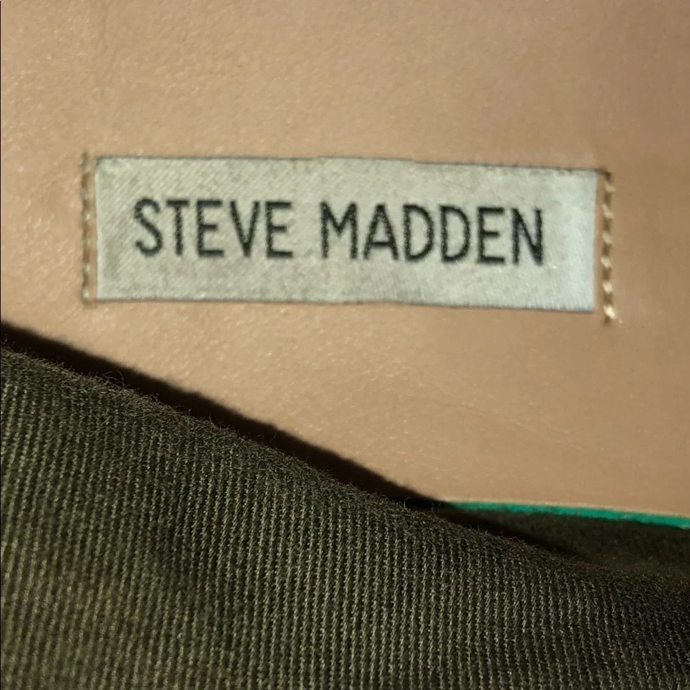 Steve Madden olive emoji hitop